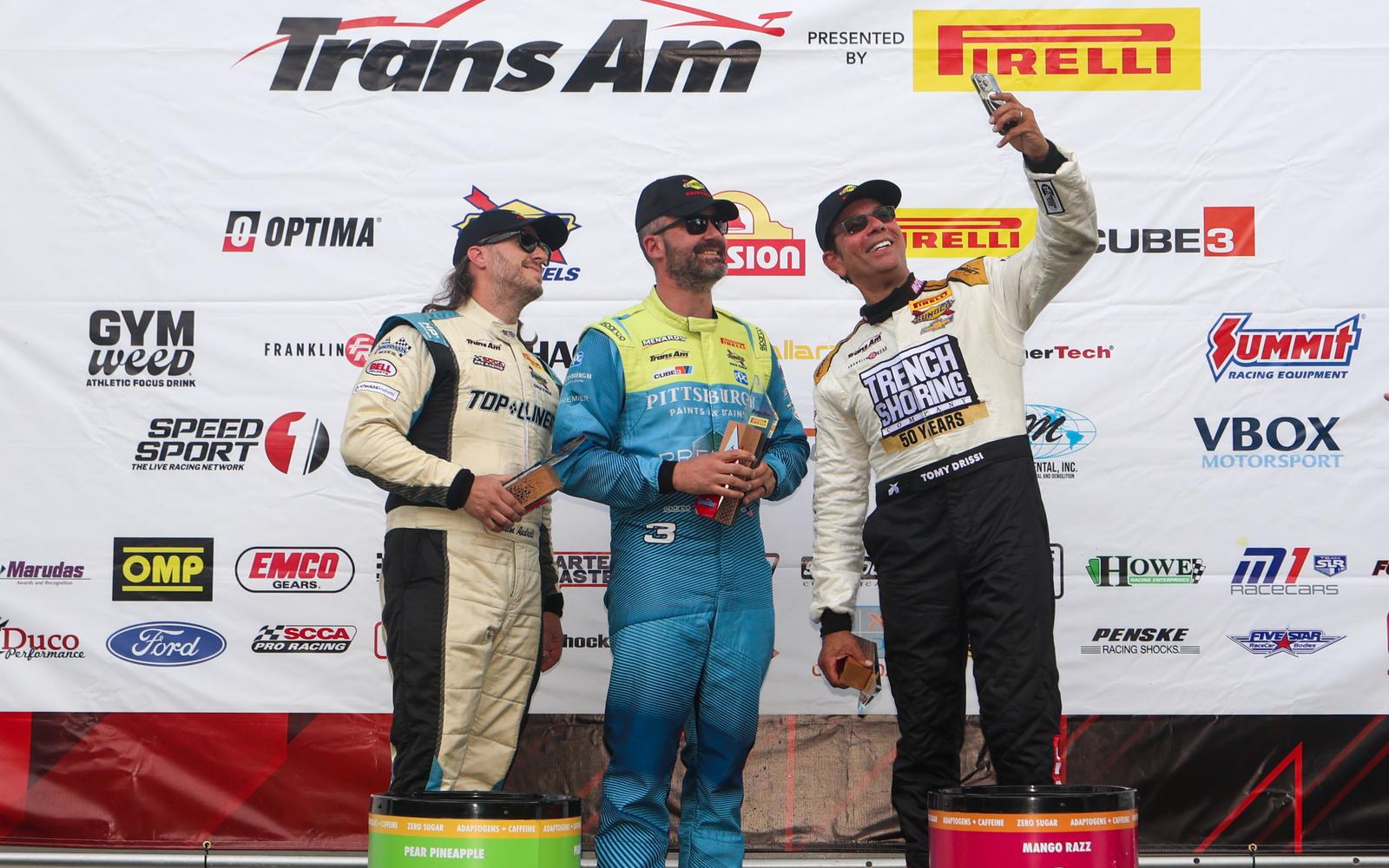 Tomy Drissi Returns to Trans Am Podium in Memorial Day Classic at Lime Rock